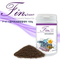 핀 엑스퍼트 트로피칼피쉬 시클리트 앤 미듐피쉬 포뮬러 관상어 사료, 1개, 300ml