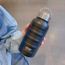 CEBELK 대용량 보온 보냉 진공 스텐 텀블러, 750ml, 블랙