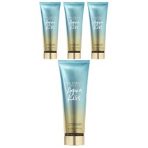 빅토리아시크릿 프레그런스 바디 로션 아쿠아 키스, 4개, 236ml