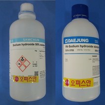 수산화나트륨용액 (0.01mol 0.1mol 1mol) EP 500ml/1L Sodium hydroxide standard solution(kor), 0.1mol-EP(1L)