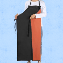 수산시장앞치마 전신 횟집 정육점 방수 큰 앞치마 조리복 100cm, 2개