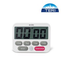 TG 아쿠바 디지털 듀얼타이머 화이트, 블랙