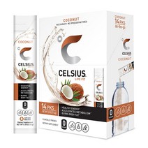 CELSIUS 건강한 에너지 메타볼리즘 14스틱 코코넛향, 14포, 1개