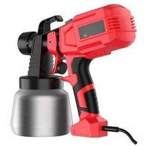 라텍스 페인트 에어 휴대용 스프레이 도색, 2600W (플라스틱포트 1개)