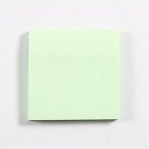 귀여운 탭 스티커 메모 패드 문구 시트 메모장 사무실 장식 노트, green