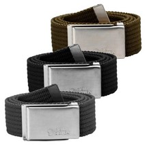 [피엘라벤] 메리노 캔버스 벨트 (77028) Merano Canvas Belt, 블랙