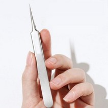 초정밀 여드름 압출기 블렉헤드 화농성 좁쌀 턱 피지 얼굴 피부재료 제거기 도구 코 핀셋, 단품, 단품