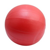 강아지짐볼 새로운 25cm 요가 공 운동 체조 피트니스 필라테스 공 균형 운동 체육관 피트니스 요가 코어 공 실내 훈련 요가 공, 빨간색