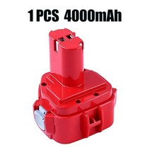 마키다배터리호환 마키타 무선 드릴용 충전식 Ni-MH PA18 12V, 2.12V - 1PCS 4000mAh