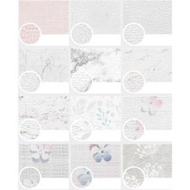 아이방 곰팡이방지 붙이는 셀프벽지 12.5m 주방 거실벽면 벽지시트 포인트, 화이트 12.5M