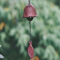 일본 정원 원예장식 가드닝 바람종 윈드벨 종 장식소품, 어납호