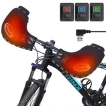 [자전거가방akro핸들바백] 락브로스 MTB 자전거용 방한 핸들장갑 D16-B, 혼합색상, 1개
