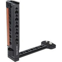 NICEYRIG Wooden Side Handle Grip Kit for DJI RS 3RS 3 ProRS 2RSC 2Ronin SSC Zhiyun Crane 3S2S Univ, Brown, Black, One Size