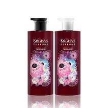 SSBEST케라시스 영양공급 러블리 데이지 퍼퓸샴푸 린스 600ml, 상세페이지 참조