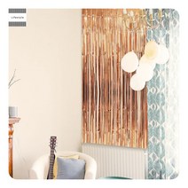 파티커튼 코랄 브라이덜샤워 생일 벽장식 소품, 단품, 단품