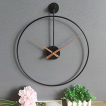 쏘냐도르 인테리어 벽시계, 4.스페인 블랙 50cm
