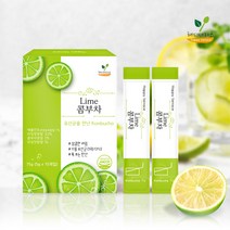 해피테라스 콤부차 라임 4박스 + 전용보틀