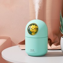USB 미니 가습기 LED 무드등 탁상용 실내용, 기린