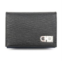 페라가모 명품페라가모 간치니 투톤 남성 카드지갑 66 A062 0685949 685949