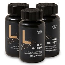 디에트데이 하이어 류신 타블렛 WPI+산양유단백질+ISP L-로이신 근육단백질 보충제, 3개, 60정 x 3개