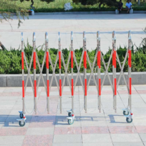 바리게이트 접이식 자바라 휀스 주차장 대문 출입구, 칩 유형 1.2x3미터 길이두꺼운 유형