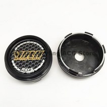 자동차휠캡 휠캡링 커버 센터 허브 66mm 4 개 광선용 VOLK CE28 TE37 RE30 TTA ZE40 블랙 크롬 엠블럼 액세서리, M