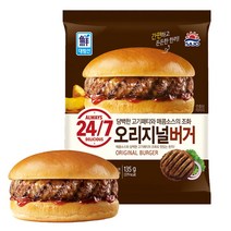 대림선 오리지널버거 150g, 10개, 135g