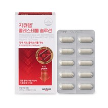일동제약 지큐랩 콜레스테롤 솔루션 30캡슐 신세계상품권5천원