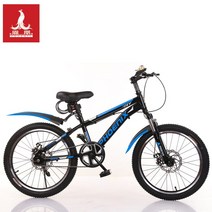 피닉스 브랜드 키즈 자전거 소년 중학생 8-10-12-14 세 18/20/22 인치 가변 속도 자동차 학생 차, (싱글 스피드 블루) 페인트 에디션 + 디럭스 팩, 18인치