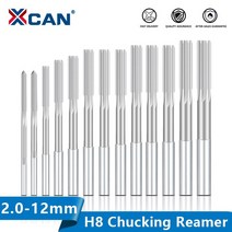 XCAN HSS M35 머신 리머 H8 스트레이트 생크 척 리머 밀링 리머 2/2. 5/3/4/5/6/6. 5/7/8/9/10/11/12mm, CHINA, H8 6.0, 06 H8 6.0