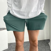 파블럼 아이스 밴딩 스판 냉장고 반바지 5부 팬츠
