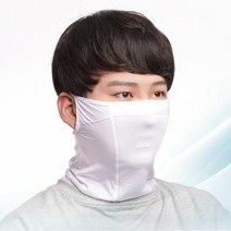 고급소재 골프마스크 자외선 차단 귀걸이 마스크, 자외선차단 흡한속건 히트룩스 골프팔토시