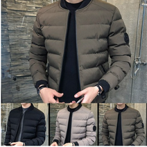 갬성블루종 겨울항공점퍼 현장작업복 사무실 근무복 (8919405EA)