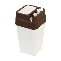 종이컵 휴지통 브라운, 본상품