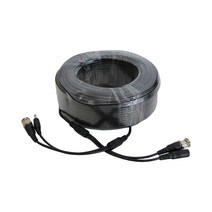 싸드 1MP 100만화소 CCTV 카메라 호환 녹화기 연결용 BNC 동축 영상 + 전원 일체형 케이블 20M, 100만화소 CCTV 카메라 녹화기 영상 전원 일체형 케이블 20M