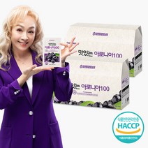 참앤들황토농원 맛있는 아로니아즙 건강주스 2박스(70mlx60포), 맛있는 아로니아즙 2박스 (60포)