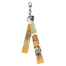 지박소년 하나코군 굿즈 Anime Toiletbound HanakoKun 스 트리머 키 체인 Yugi Amane Nene Minamoto Kou 인쇄 소프트 리본 벨 펜던트 열쇠, [03] 3