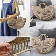 예쁜 플리마켓 장보기 시장가방 원마일웨어 미니멀룩 여성빅백 집들이선물 힙합패션