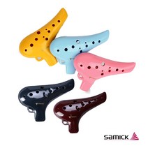 삼익 오카리나 모음 알토 SPO-AC1N SPO-AC2 음악수업 학습용 준비물 교육용 악기, 3. SPO-AC1N 옐로