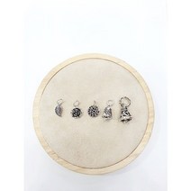 925SILVER 펜던트 모음 (나뭇잎 장미 원판 종 큰종)