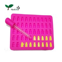 하리보 곰돌이50구 젤리몰드 실리콘몰드