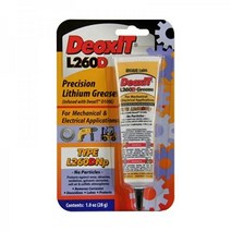 CAIG LABORATORIES DeoxIT L260-DN1 Lithium Grease with Cleaner/Deoxidizer No Particles 28g Squeeze Tu, 1