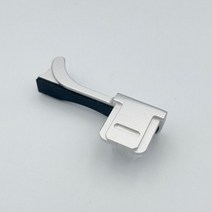 라이카 leica 호환 M8 M9 카메라 액세서리 M9P MP ME M240P 카메라에 맞는 CNC 알루미늄 합금 엄지 손가락 그립 핫슈 어댑터 커버, 은, 03 M8 M9 Silver, 1개