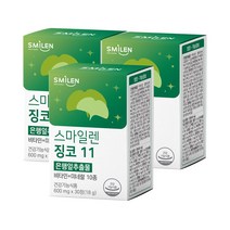 스마일렌 징코 11 30정 3통 은행잎추출물