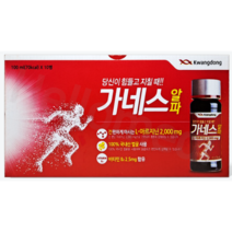 광동 가네스 알파 만성 피로 회복 음주전후 음료 100ml, 240병