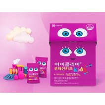 종근당건강 아이클리어 루테인 키즈 눈건강 비타민a 아연 씹어먹는 구미 4g x 60구미