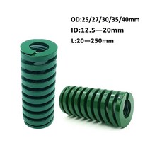 태엽스프링 토션 인장 스프링 그린 중하중 압축 다이 금형 다이 외경 2527303540mm 내경 12 5 20mm, 25mm, 45mm