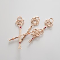 [조이라탄] 라탄 책갈피 만들기 키트 2가지타입 (동영상포함) 라탄키트 라탄소품 라탄선물, 기본키트+공예가위