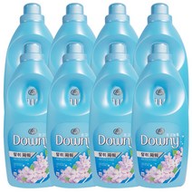 다우니 초고농축 섬유유연제 7일 탈취파워 레몬그라스와 라일락향, 8개, 1L