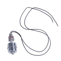 수족관 수영장 액체 수위 센서 스테인레스 스틸 플로트 스위치, 하나, 은, 1개